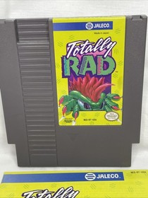Totally Rad NES Nintendo Entertainment System Cart and Manual Tested Authentic