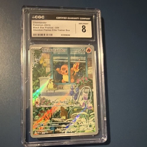 Pokémon Charmander 044 Promo Holo Sv: Scarlet & Violet CGC 8 English 2023