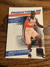 2010 Donruss Production Line Amar’e Stoudemire /399 Game Worn New York Knicks