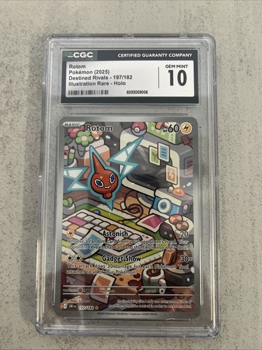 Rotom graded CGC 10 for sale on eBay
