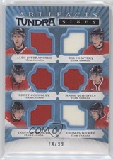 2015-16 Artifacts Tundra Sixes Blue 74/99 Alex Pietrangelo Brett Connolly 2d8