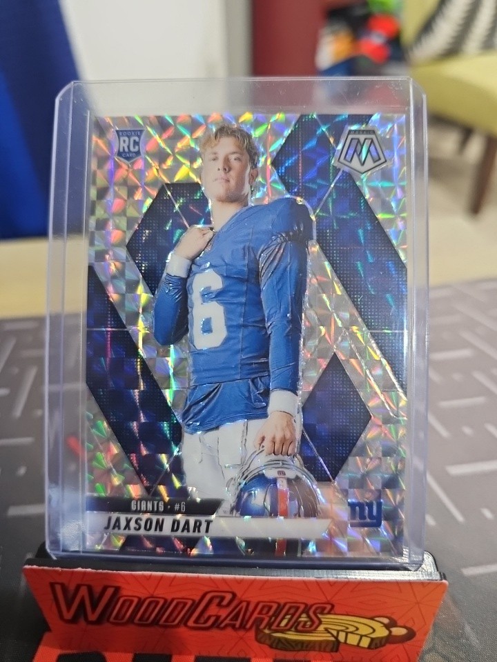 2025 Panini Mosaic JAXSON DART #288 RC Rookie Variation Silver Mosaic - Giants