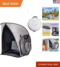 Laptop Sun Shade for Working Outside | Glare Blocker | Heat Reflective | Wate...