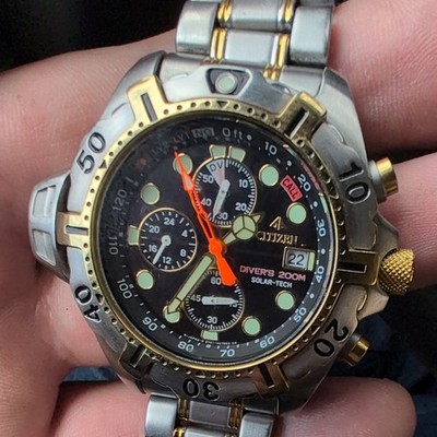 Citizen Eco Drive Promaster 200M Diver's Watch B741-S012929 Absolutely PERFECT