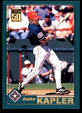 Gabe Kapler 2001 Topps #286 Texas Rangers MLB READ FREE SHIPPING AutographDen