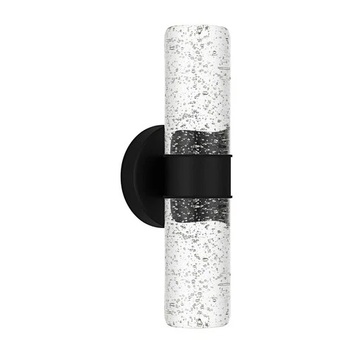 Matte Black LED Outdoor Wall Mount from the Kaia Collection - Picture 2 of 5