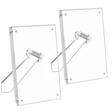 5x7 Acrylic Picture Frame with Magnets - 2 Pack, Shatter 5x7" 2 Packs