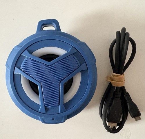 🔉 EBODA Bluetooth - Shower - Speaker Waterproof Portable Bluetooth Speaker Blue