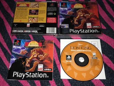 Disneys Der König der Löwen Simbas Mighty Adventure Playstation 1 PS1 Spiel Komplett