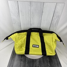 New Genuine Ryobi Tool Bag 18"X14"X12" Large Wide Mouth Heavy Duty Canvas