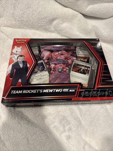 Team Rocket's Mewtwo EX Box
