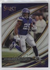 2019 Panini Select Field Level Silver Prizm Alexander Mattison #284 16tx