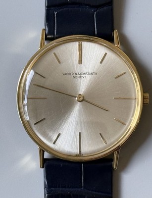 Vintage 1960s Vacheron & Constantin Extra-Flat 18K Gold 33mm   Serviced by VC