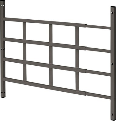 Prime-Line S 4766 Carbon Steel Window Grill Fixed 4-Bar Bronze 23-38in