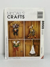 McCall's Crafts 8950 Seasonal Broom Door Hangers UNCUT Holiday Designs