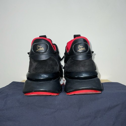 Christian Louboutin Red Runner Sneakers Mens Size 6uk - Picture 2 of 6