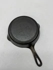 Antique Griswold Slant Logo #5 Cast Iron Skillet - Cracked