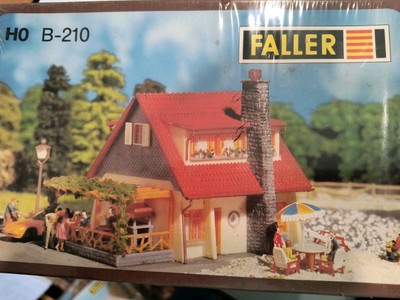 Lot of 8, Faller Alpine Building Kits for Layouts, HO, see pics