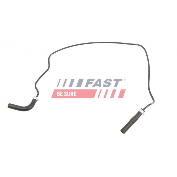 Durite de refroidissement pour Ford Focus II 1.6 TdCi en caoutchouc noir