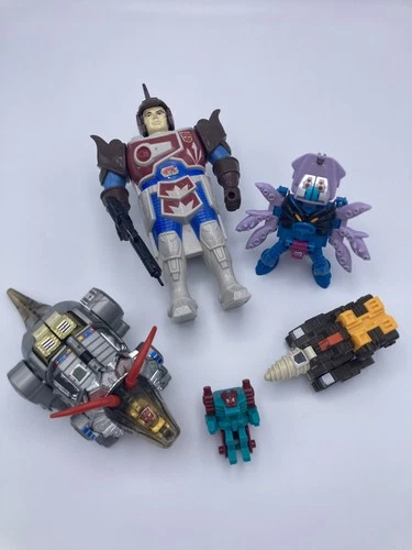 Vintage Transformers Figures - Mixed Lot of 5