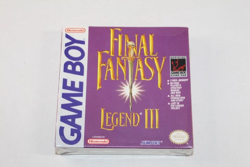 Final Fantasy Legend III Nintendo Game Boy BRAND NEW & SEALED! RARE! - Image 2 of 4