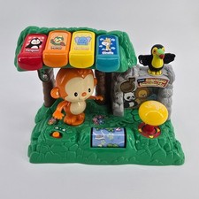 VTech Learn Dance Interactive Zoo Toddler Toy Multicolor Musical Jungle TESTED