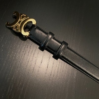 Celine Medium Triomphe Belt Size 85cm
