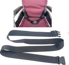 1pac Wheelchair Safety Strap Seat Belt Adjustable Anti-Fall Extra Long Size-Suit