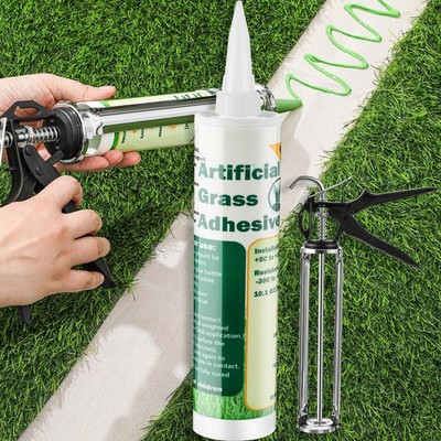 1 Turf Glue for Artificial Grass Artificial Turf Tape 10 oz Grass Paint 1 Cau...
