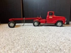 Vintage Tonka steel, 1959est  Red logger/trailer  - Fantastic Condition