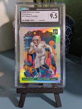 2024 Panini Donruss Optic Downtown Maxx Crosby SSP #23 Las Vegas Raiders CGC 9.5