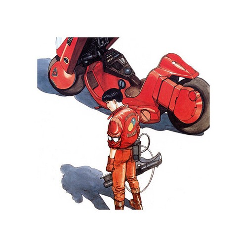 Akira Cyberpunk Kaneda with Laser Gun Poster Print - Picture 2 of 2