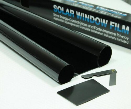 5% ink film 50cm 3x 300cm SUPER DARK BLACK CAR glass film car film 9m - Picture 1 of 3