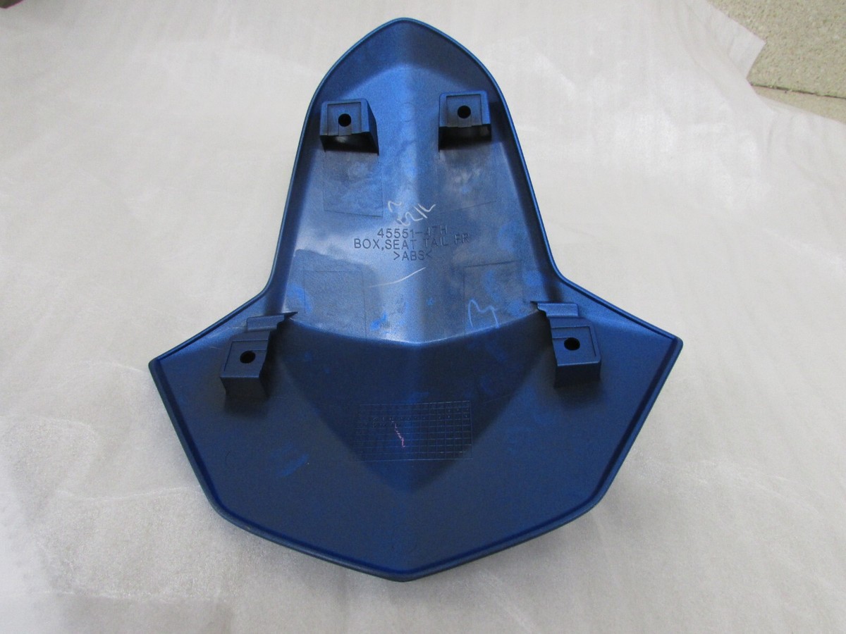 NOS 09-16 SUZUKI GSXR1000 GSX-R1000 OEM BLUE SEAT TAIL BOX COWL