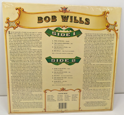 Bob Wills: Country Music Vinyl Record LP (New, Sealed, 1981) Time Life, CBS - Foto 2 di 15