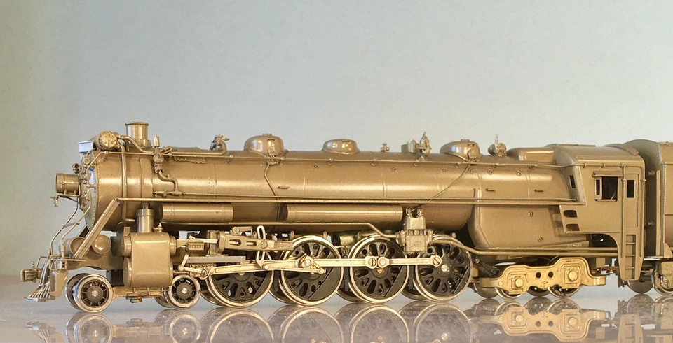HO BRASS 4-8-4 CANADIAN NATIONAL U2G Class 6200 – PFM / TOBY Japan, Rare - Image 3 of 4