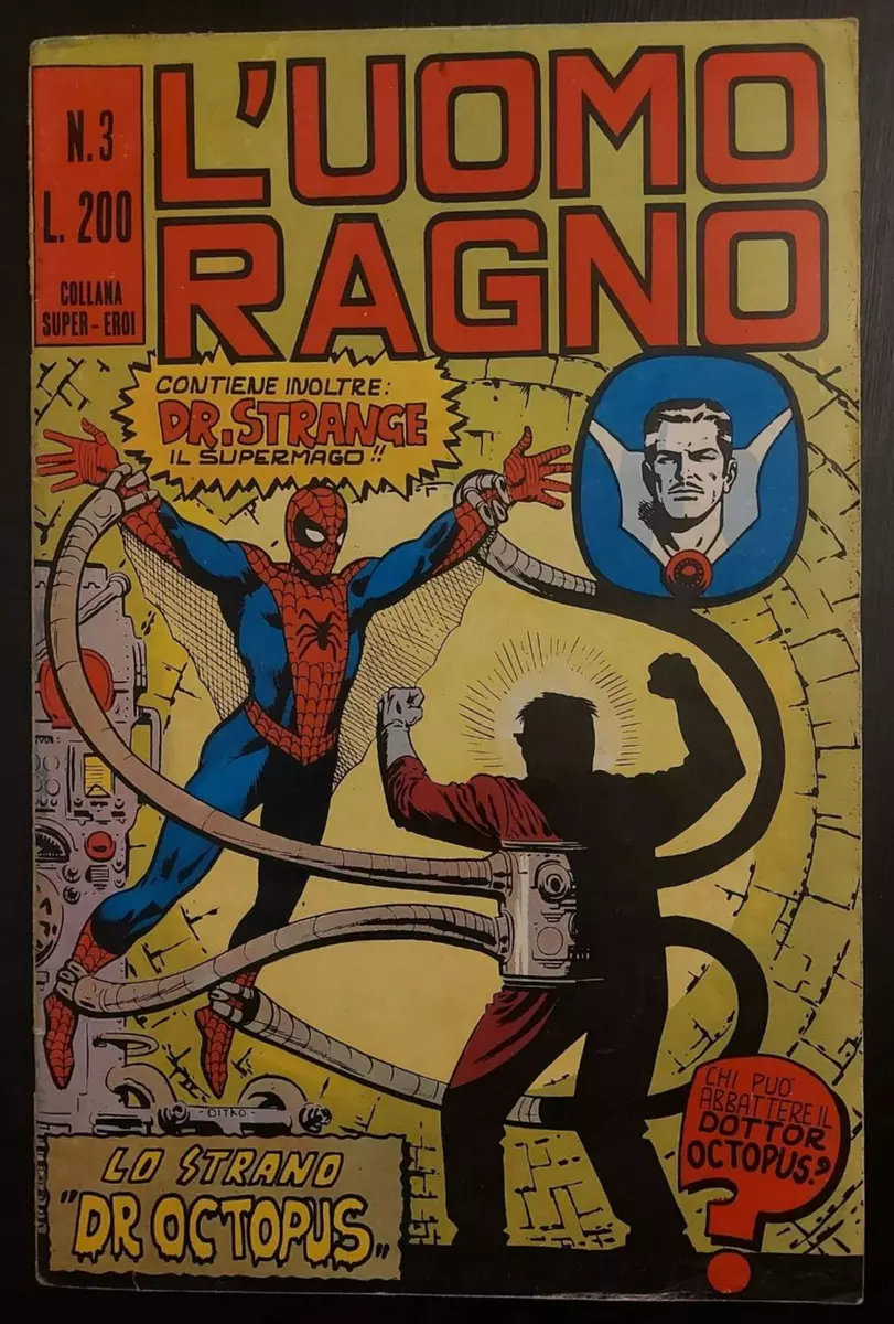 Amazing Spider-Man 3 1st Appearance of Doctor Octopus Marvel italian  edition