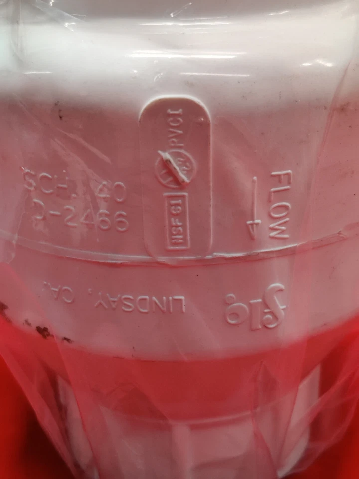 NDS Swing Check Valve, PVC, 2" - 4GTV6 - Image 2 of 4