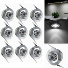 5/10x 1W LED Einbauleuchte Minispot Einbaustrahler Mini Einbau Spot Strahler