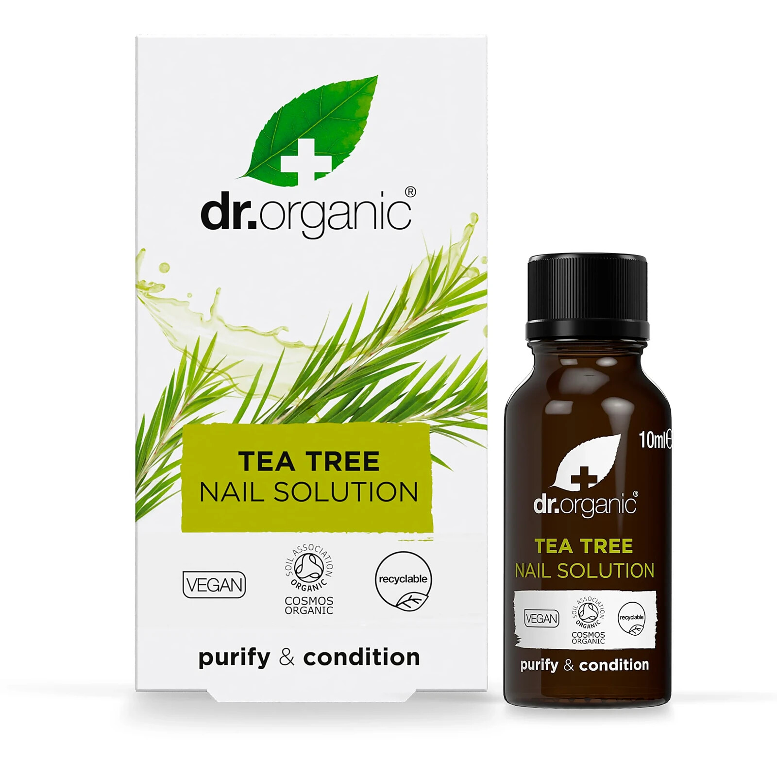 Dr. Organic Tea Tree Nail Solution - 10ml