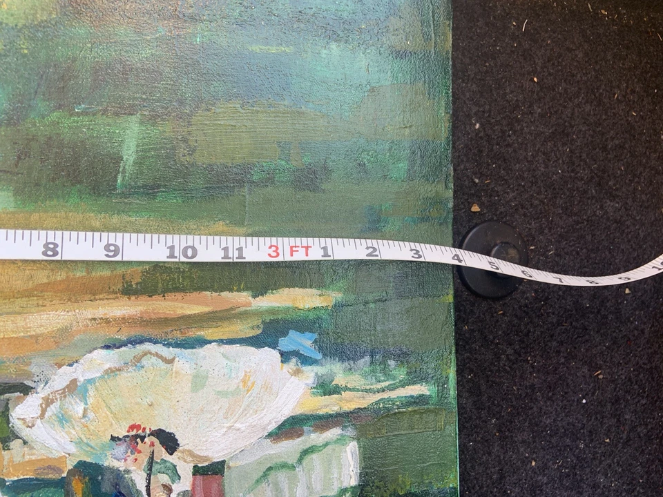 Pintura al óleo impresionismo francés ruso Dimitri Hoistoff Foto 3 de 4