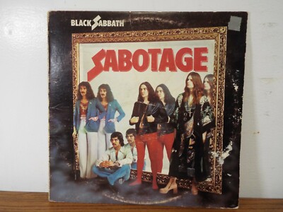 BLACK SABBATH SABOTAGE 1975 HEAVY METAL LP VINYL ALBUM | eBay