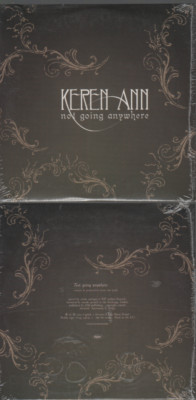 Keren Ann Not Going Anywhere Cd Promo Card Sleeve
