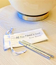 Love Light Cosmetics All You Need Is Love Tattoo Eyebrow Pen Brown MIX NEW 2 PC