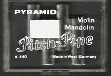 New-Old Storestock Vintage PYRAMID Violin-Mandolin Pitch-Pipe West Germany a'440