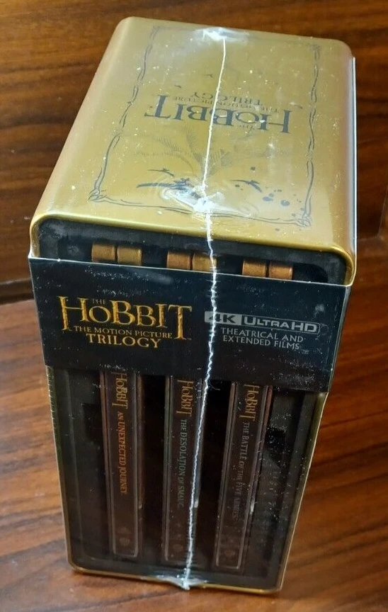 The Hobbit Trilogy Extended 4K Steelbook Collection (U.K IMPORT)-NEW-Free S&H - Image 4 of 4