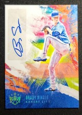 2021 Panini Diamond Kings Signatures /99 Brady Singer Rookie Auto