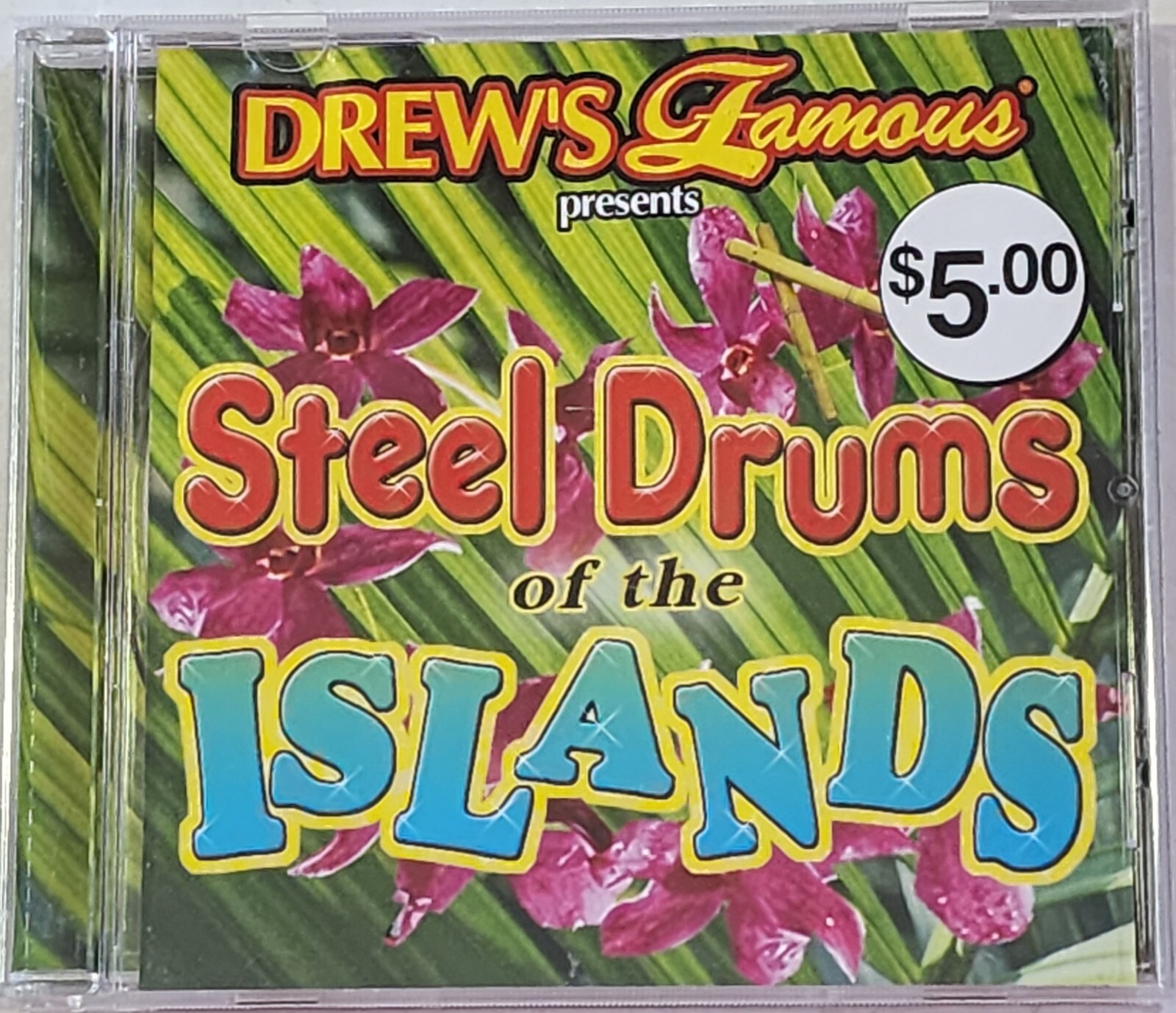 Drews Famous Presents Steel Drums of the Islands TUTM Entertainment CD
