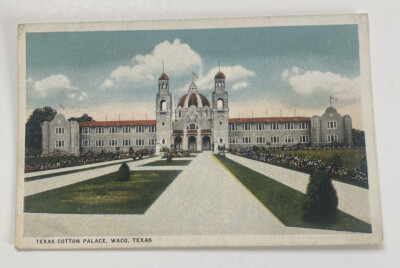 Vintage Postcard c1918 ~ View of Texas Cotton Palace, Exposition ~ Waco TX