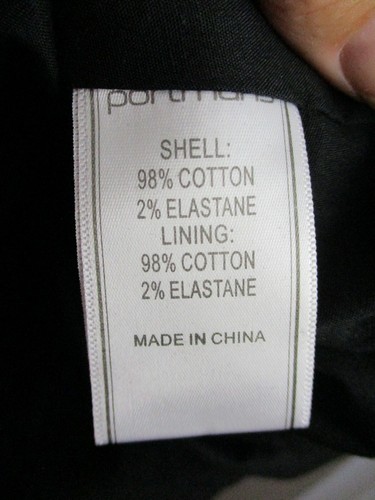Portmans womens one shoulder maxi dress black 10/12? belt waist cotton mix - Picture 5 of 10